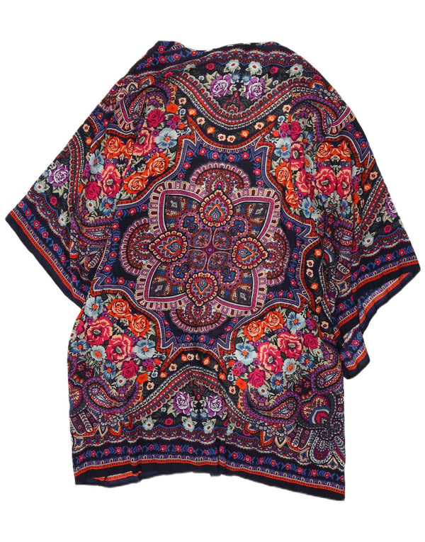 JOE BROWNS Top cardigan oversize da spiaggia da donna UK 18 XL multicolore