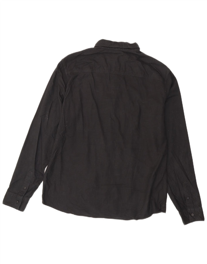Camicia da uomo ALL SAINTS XL in cotone nero