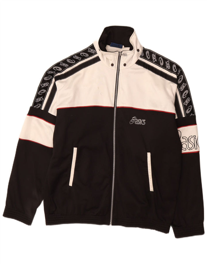 Giacca da ginnastica grafica da uomo Asics IT 50 Medium Black Colourblock