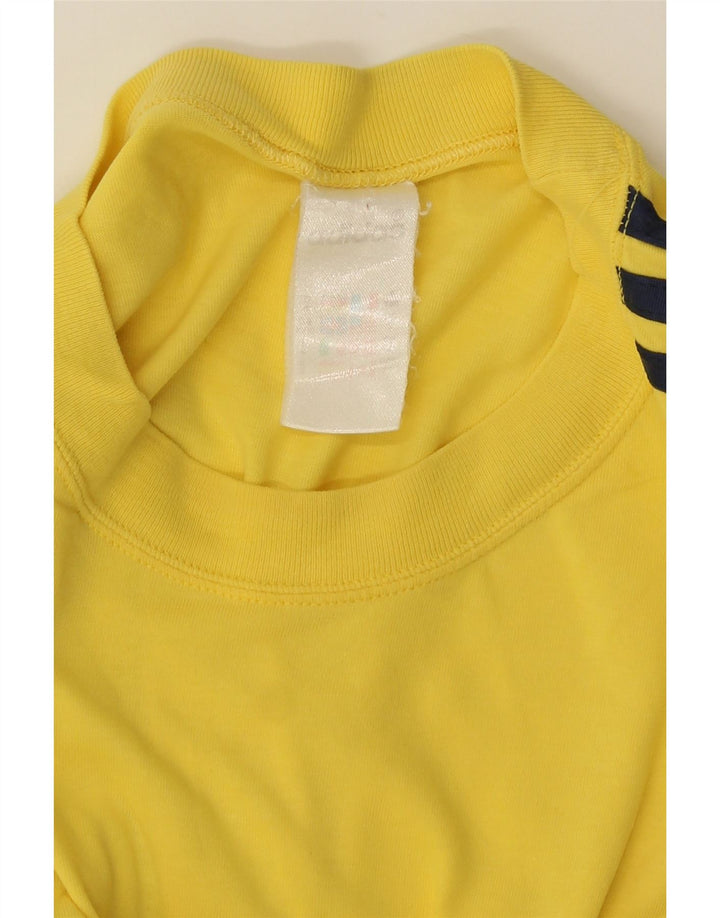 Maglietta Adidas da uomo Top gialla media
