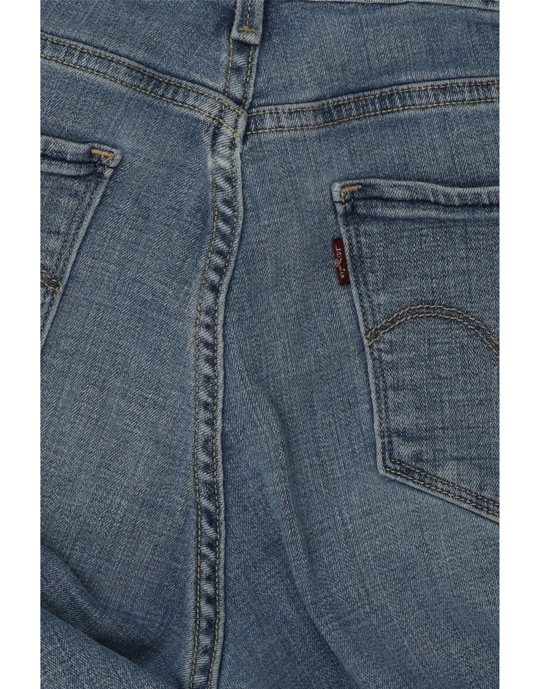 LEVI'S Womens Mid Rise Skinny Jeans W32 L29 Blue Vintage Levi's and Second-Hand Levi's from Messina Hembry 