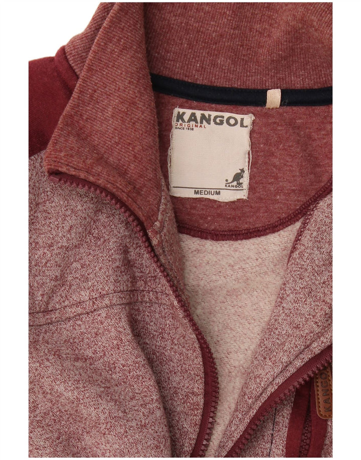 Giacca da ginnastica da uomo Kangol Borgogna media