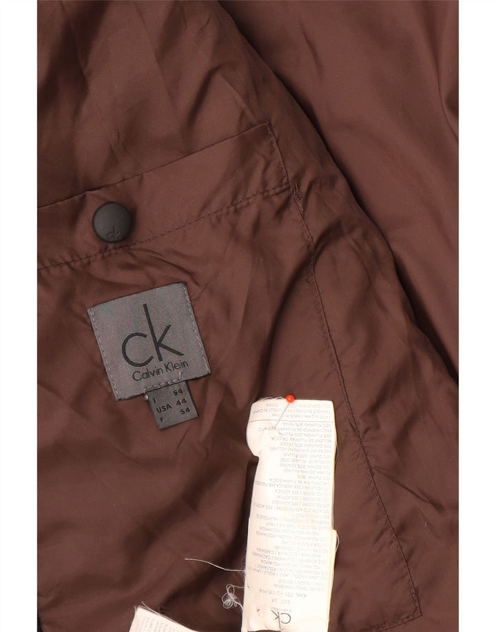 Giacca imbottita da uomo Calvin Klein IT 54 2XL Lana nera