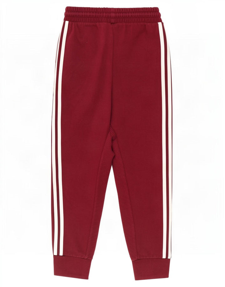 Pantaloni da tuta da uomo Adidas Joggers Medium Maroon Cotton