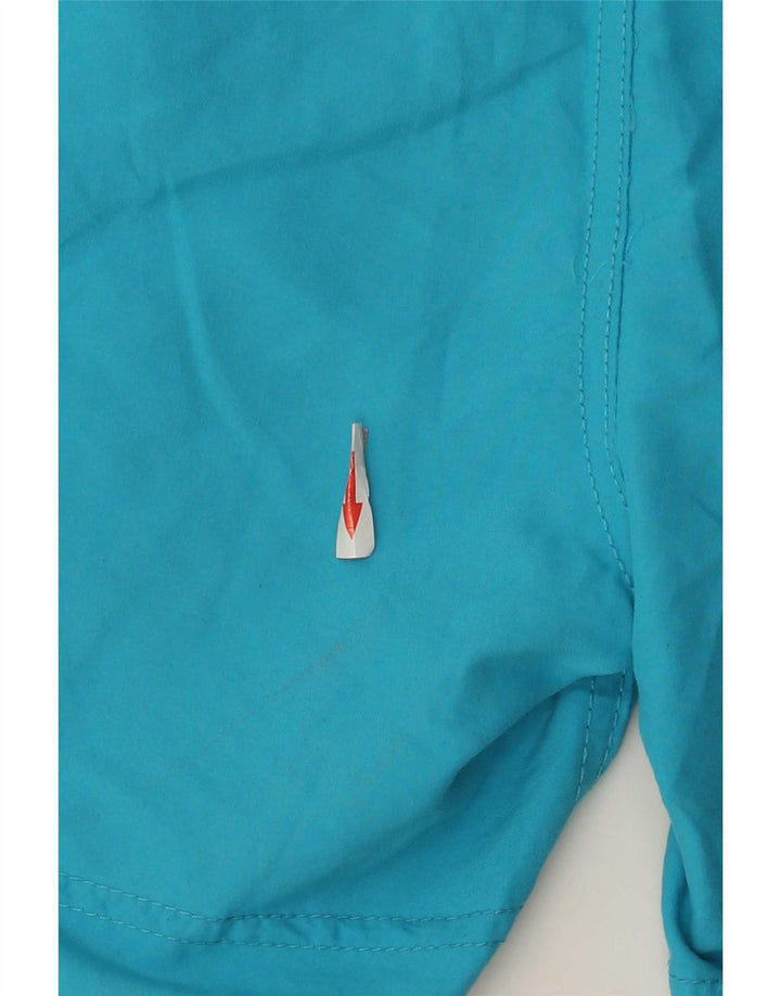 Pantaloncini da bagno regolari da uomo con grafica Superdry Large Blue Colourblock