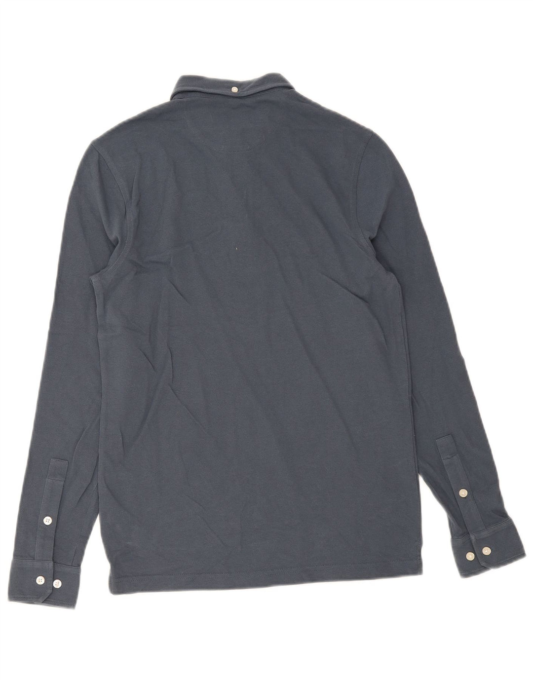 Camicia pullover da uomo Farah piccola in cotone blu navy