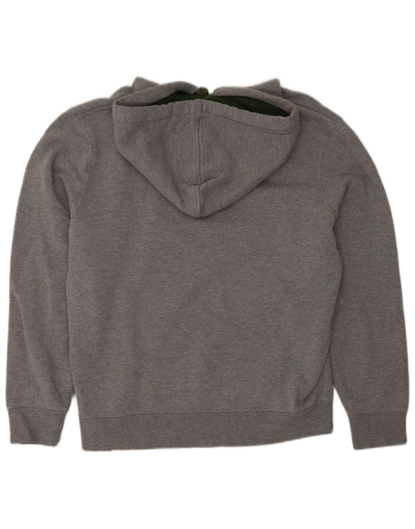 Russell Athletic Mens Loose Fit Hoodie Jumper Small Grey Cotton