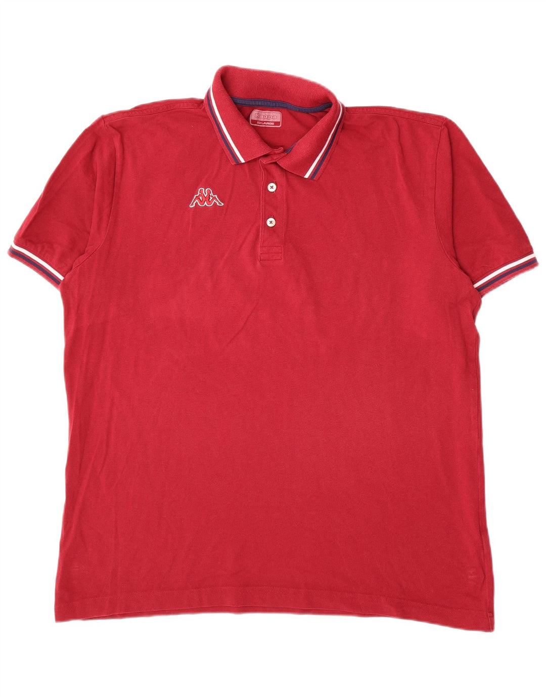 Polo Kappa da uomo 2XL rossa
