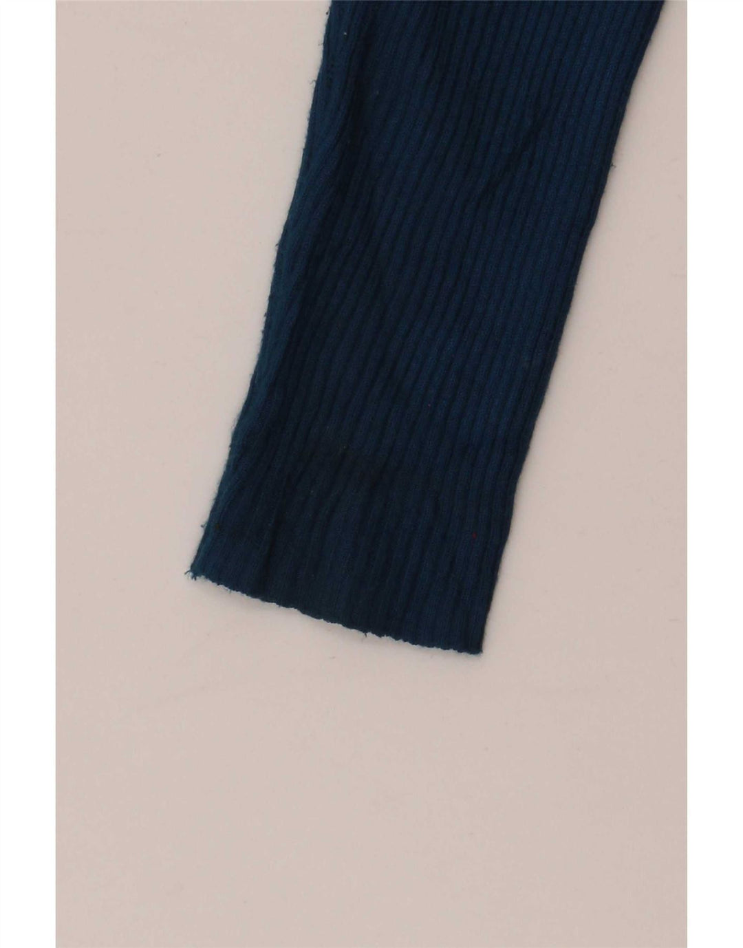 Marks & Spencer Top regolare da donna a maniche lunghe UK 12 Blu medio screziato