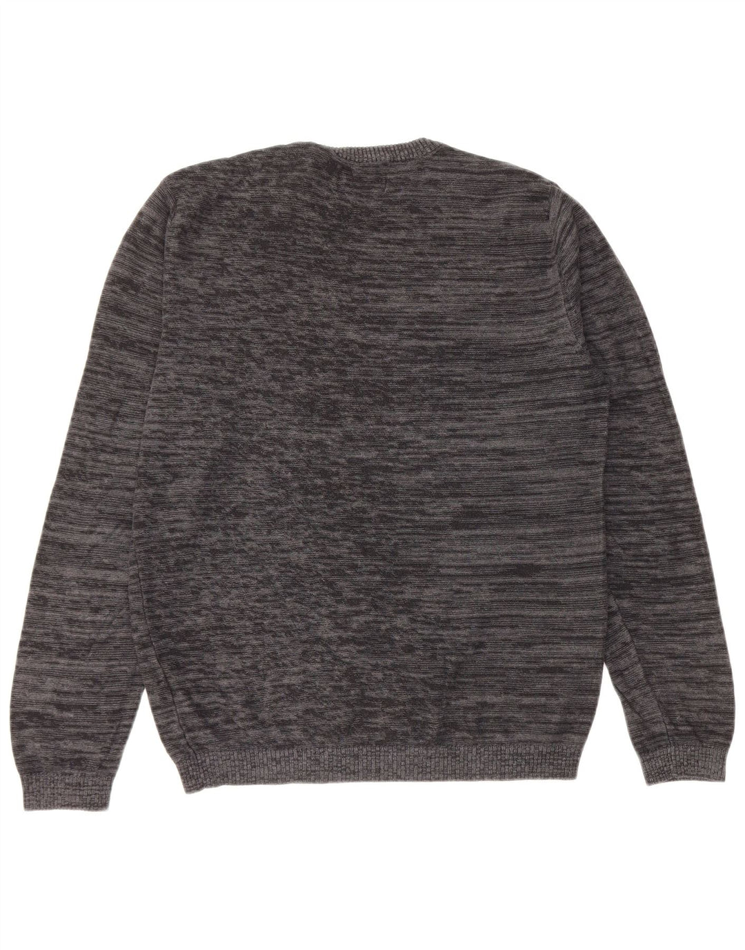 JACK & JONES Maglione maglione girocollo da uomo piccolo in cotone screziato grigio