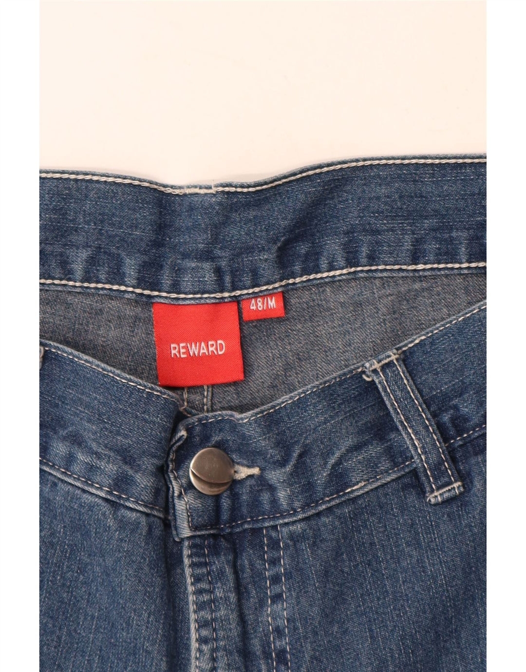 Pantaloncini cargo in denim da uomo REWARD IT 48 Medium W32 Blu Navy