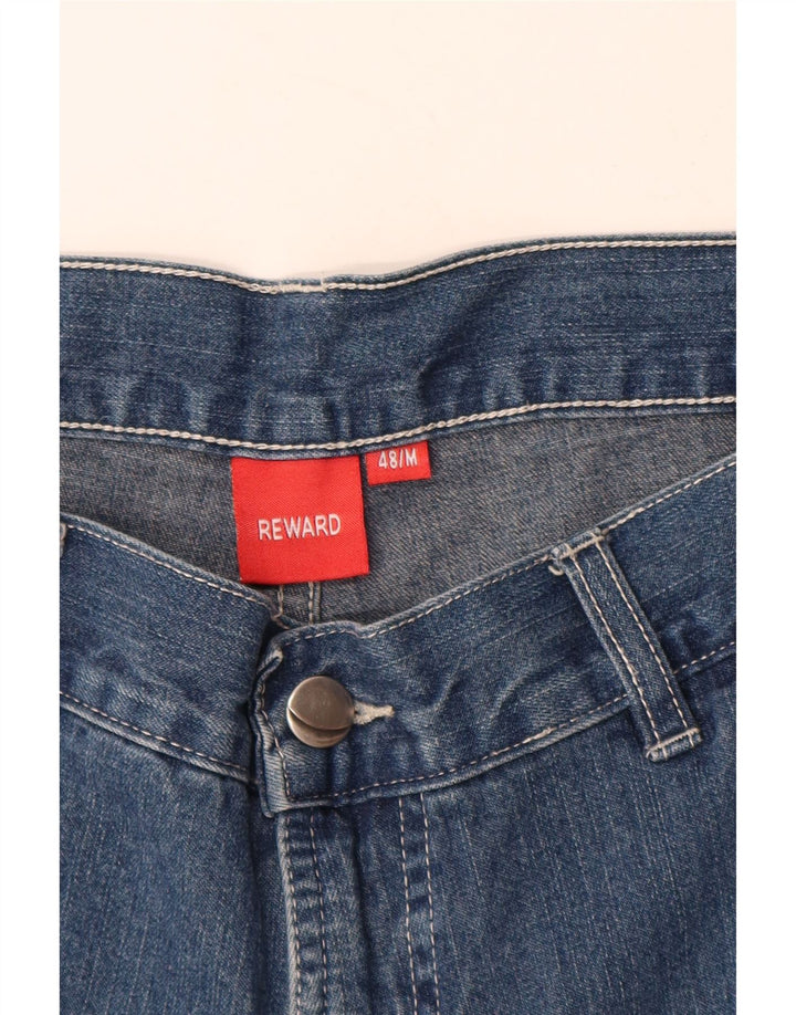 Pantaloncini cargo in denim da uomo REWARD IT 48 Medium W32 Blu Navy