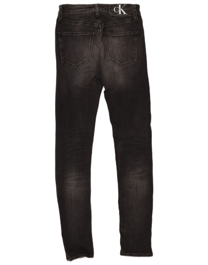 CALVIN KLEIN Jeans super skinny da uomo W28 L32 Grigi