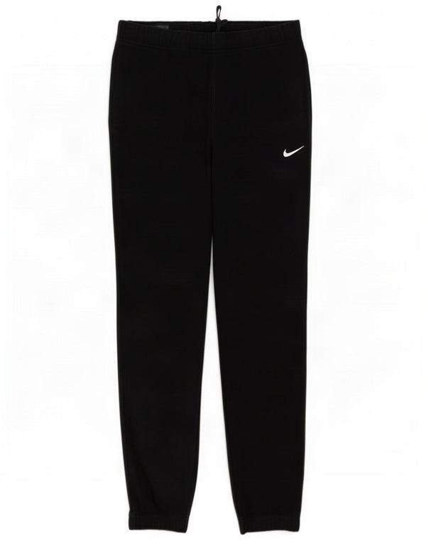 Pantaloni casual da jogging slim da uomo Nike piccoli in cotone nero