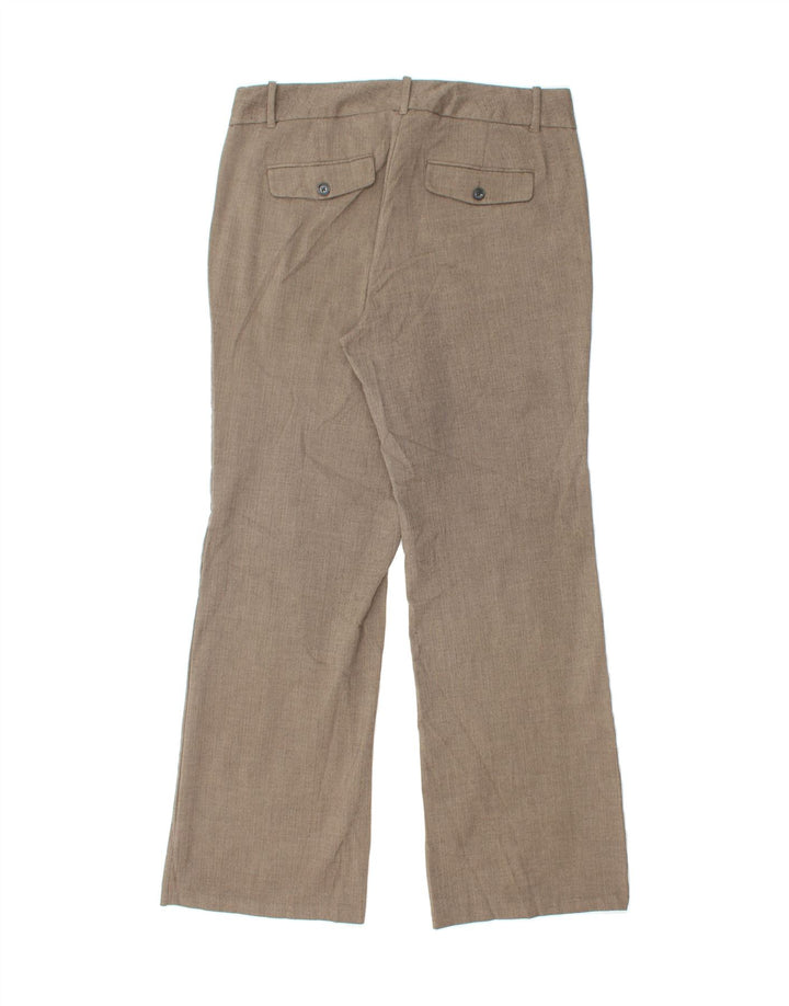 DOCKERS Womens Chino Trousers US 12 Large W34 L31 Beige Herringbone Vintage Dockers and Second-Hand Dockers from Messina Hembry 