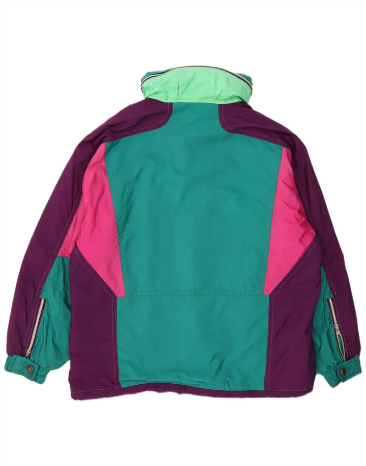 Giacca da sci oversize grafica da uomo Colmar IT 56 XL color block verde