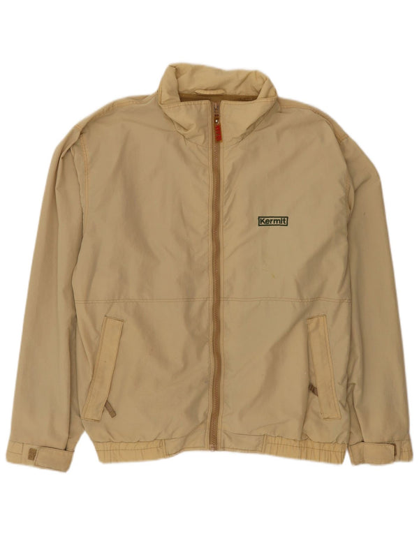 Giubbotto bomber da uomo Slam UK 40 Large Beige Nylon
