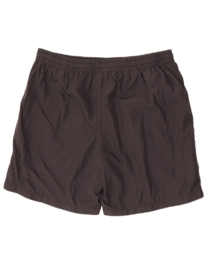 Pantaloncini sportivi da uomo Kappa grandi neri in poliestere