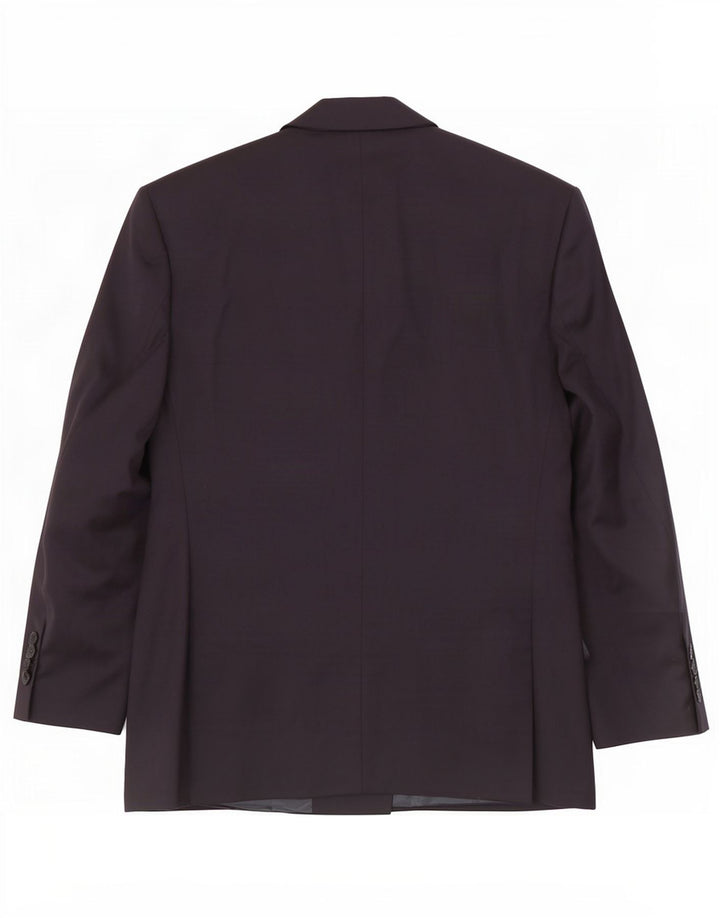 Giacca blazer doppiopetto da uomo Marks & Spencer UK 40 medio blu navy