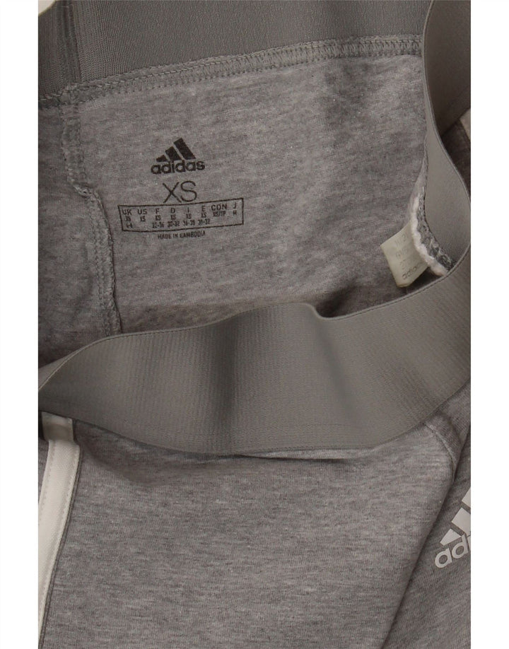 Leggings ADIDAS da donna UK 4/6 XS Grigio