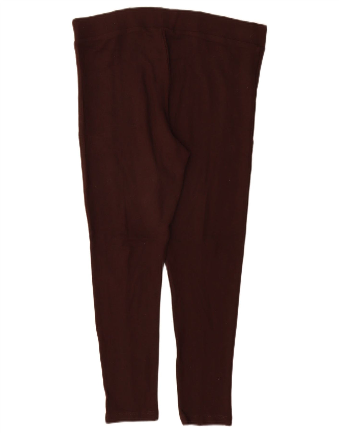 Leggings corti da donna Marks & Spencer UK 12 Viscosa marrone medio