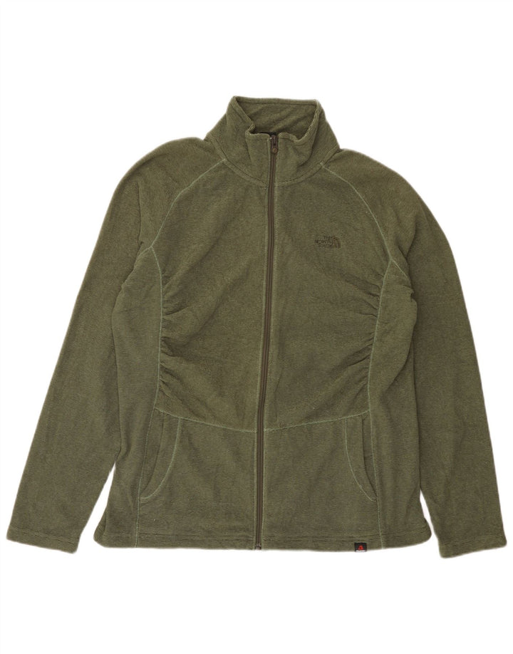 Giacca in pile da donna The North Face UK 18 XL Poliestere kaki