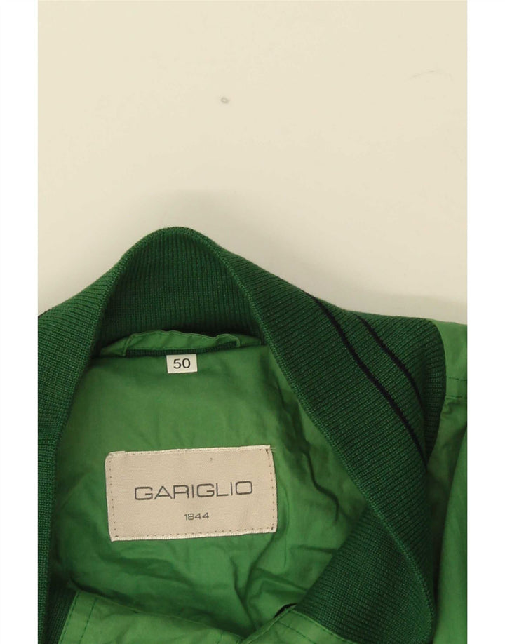 Giubbotto bomber vintage da uomo IT 50 grande verde