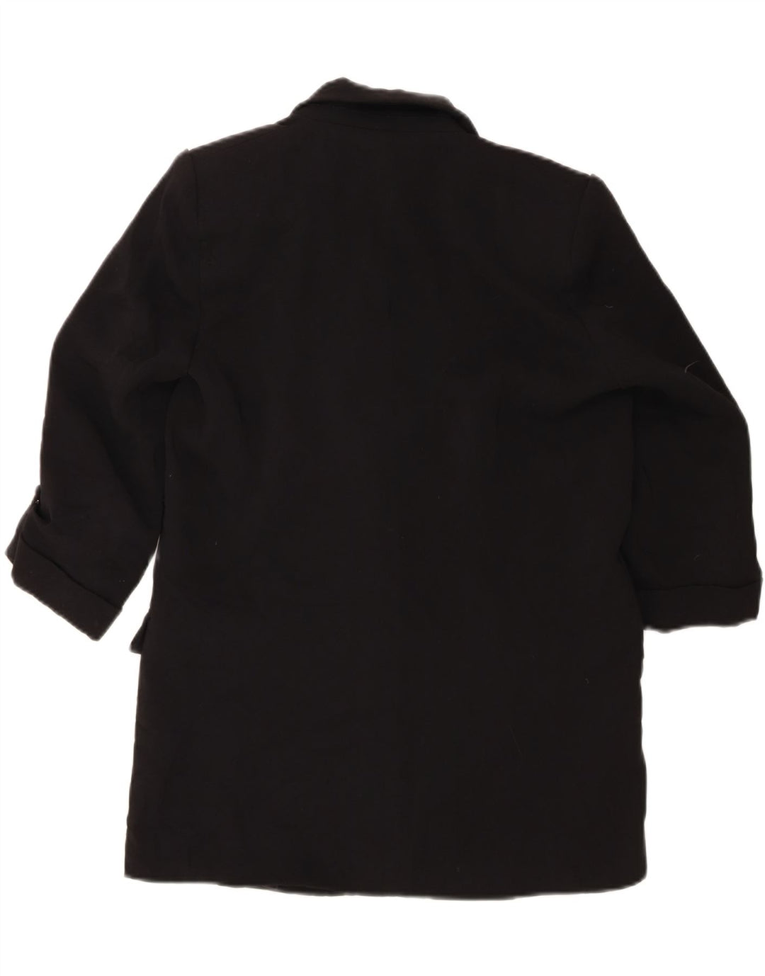 ZARA Womens Oversized Open 3/4 Sleeve Blazer Jacket UK 10 Small Black Vintage Zara and Second-Hand Zara from Messina Hembry 