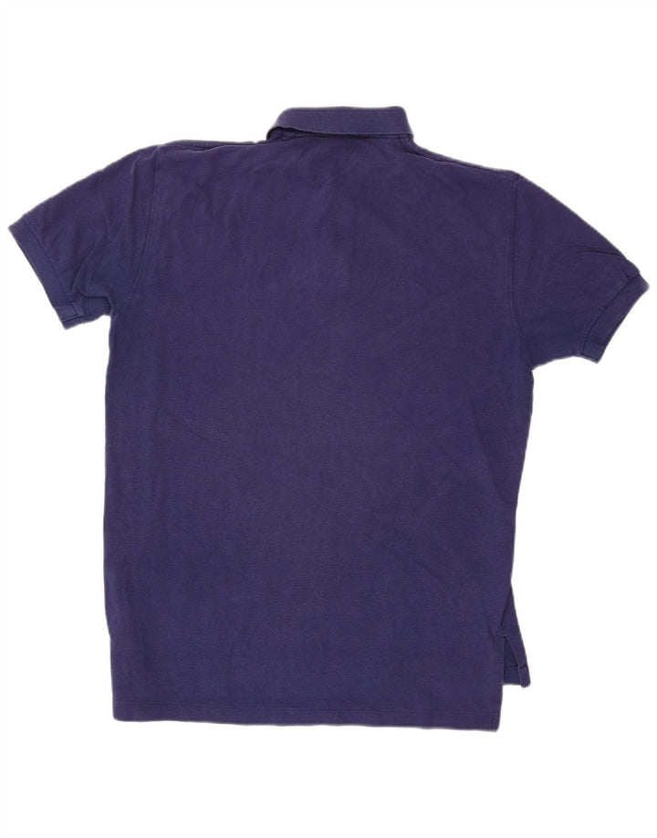 Polo Ralph Lauren da uomo in cotone medio blu navy