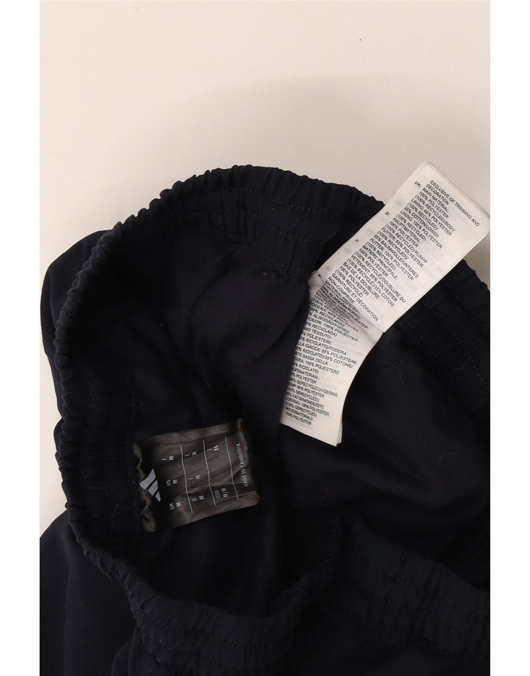 Adidas Donna UK 14 Medio Blu Navy Poliestere