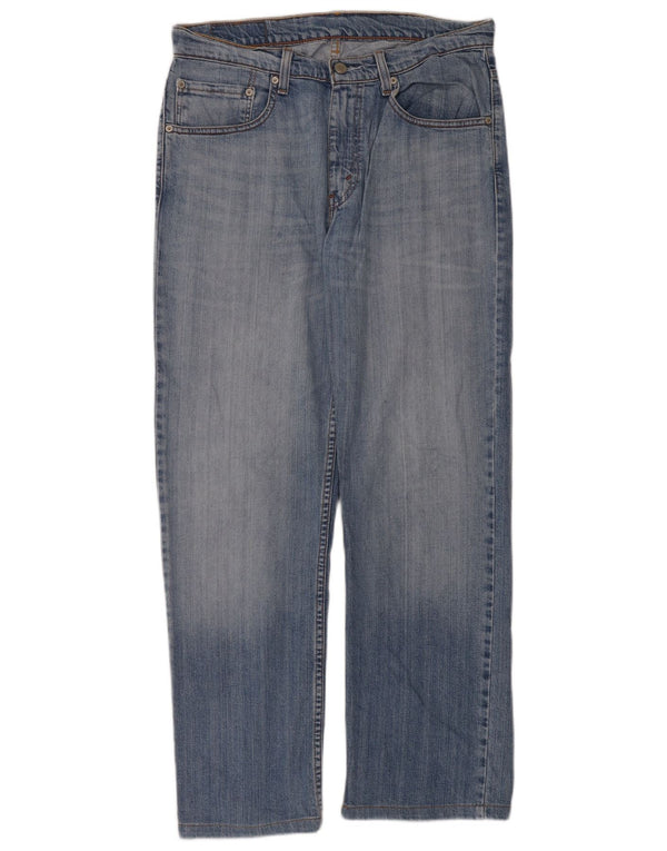 Levi's Uomo 752 Jeans dritti W32 L30 Cotone Blu