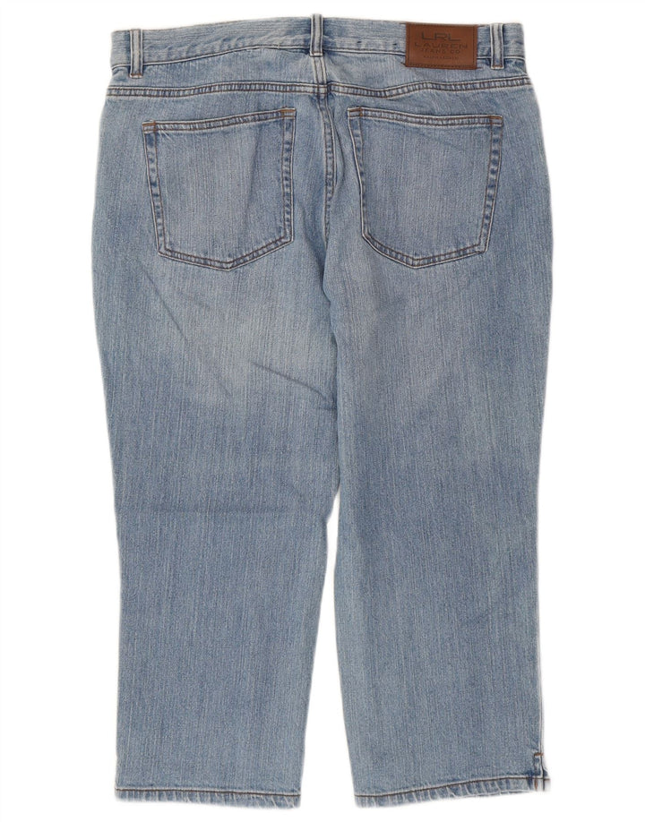 Jeans Capri da donna Ralph Lauren US 8 medio W32 L21 cotone blu