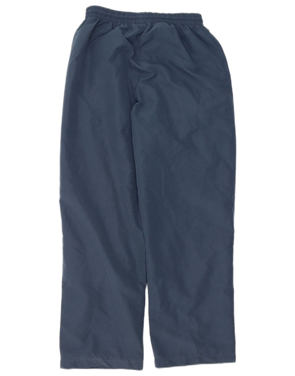 Pantaloni da tuta da uomo Reebok Small in poliestere blu navy