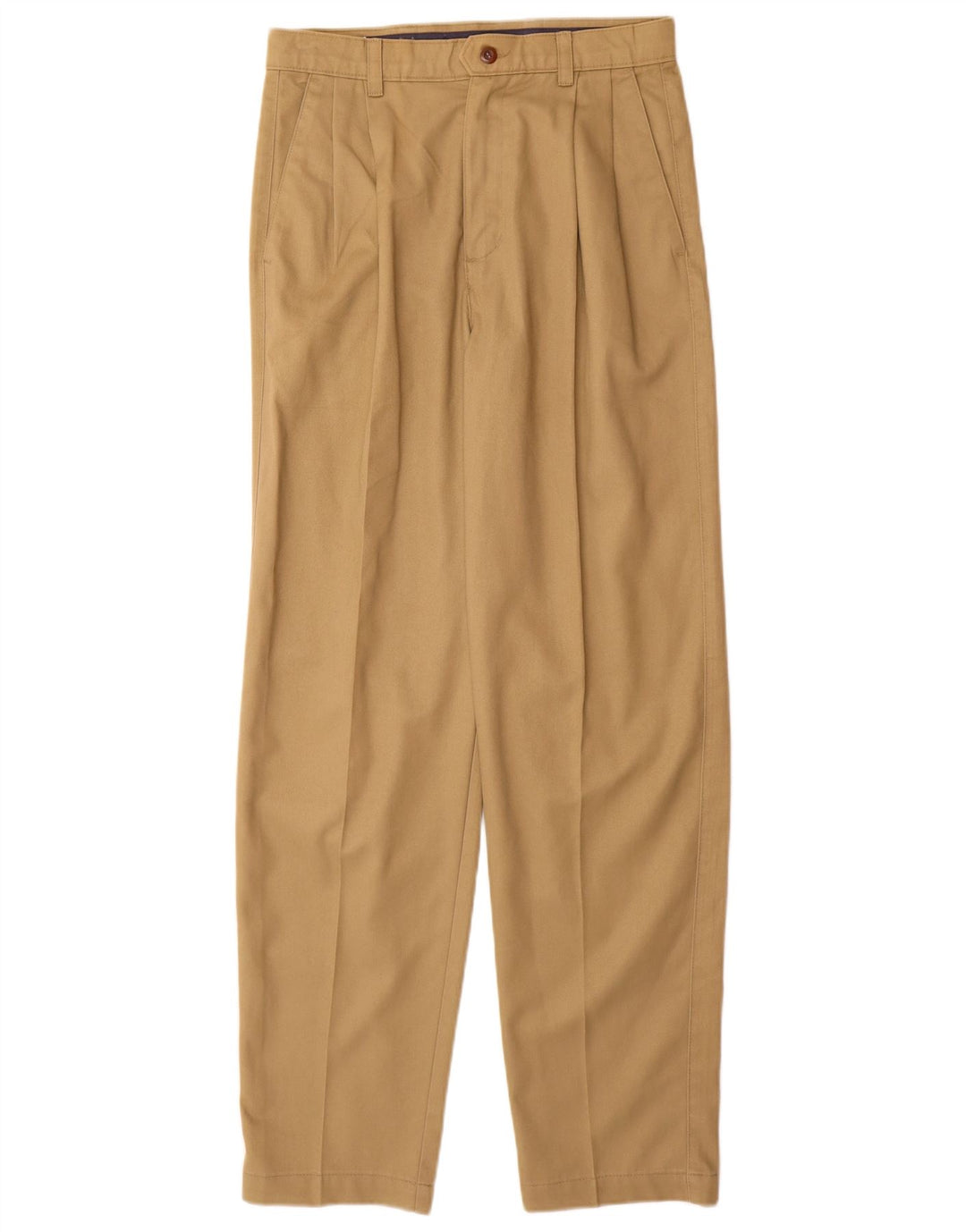 DOCKERS Pantaloni chino con pegging da uomo W29 L32 in cotone beige