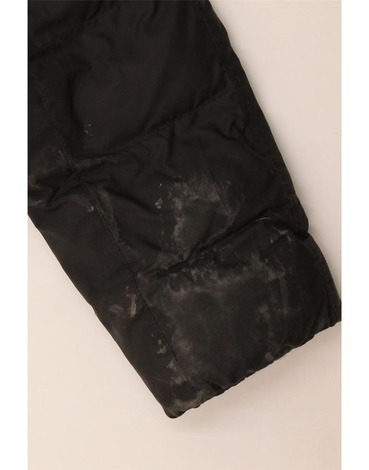 Giacca imbottita con cappuccio Nike da ragazzo 12-13 anni Large nera in poliestere