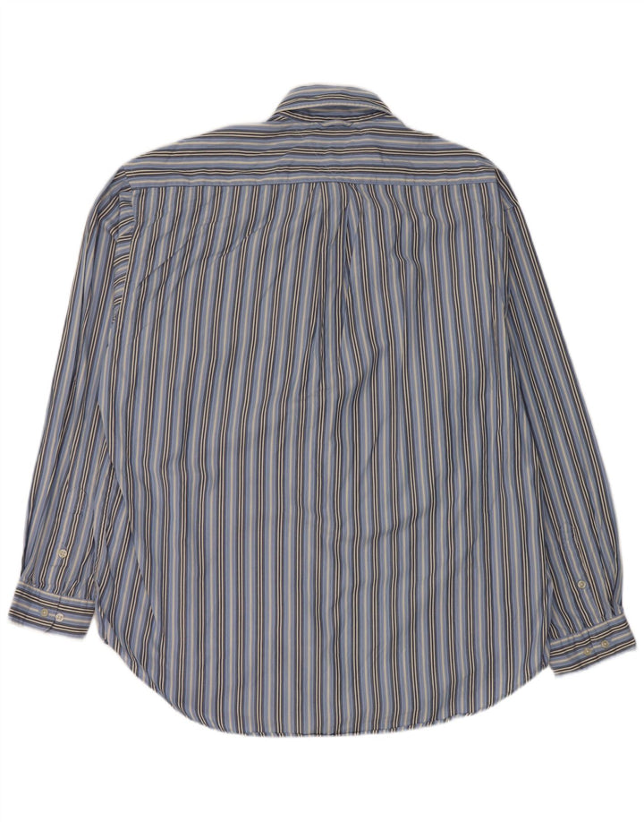 Camicia da uomo Tommy Hilfiger XL in cotone a righe blu