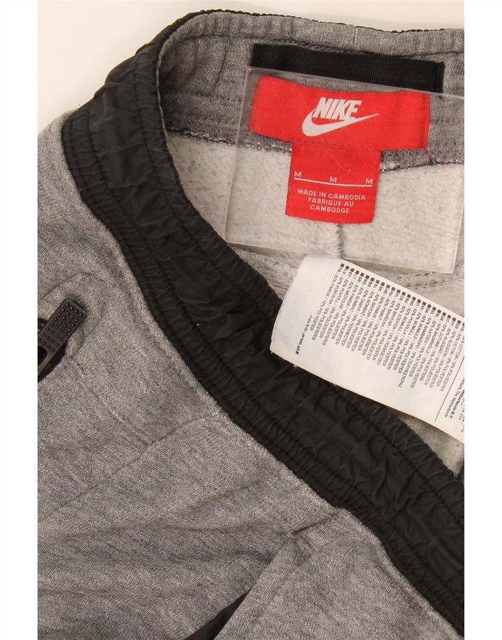 NIKE Pantaloni da tuta da uomo Joggers in cotone grigio medio