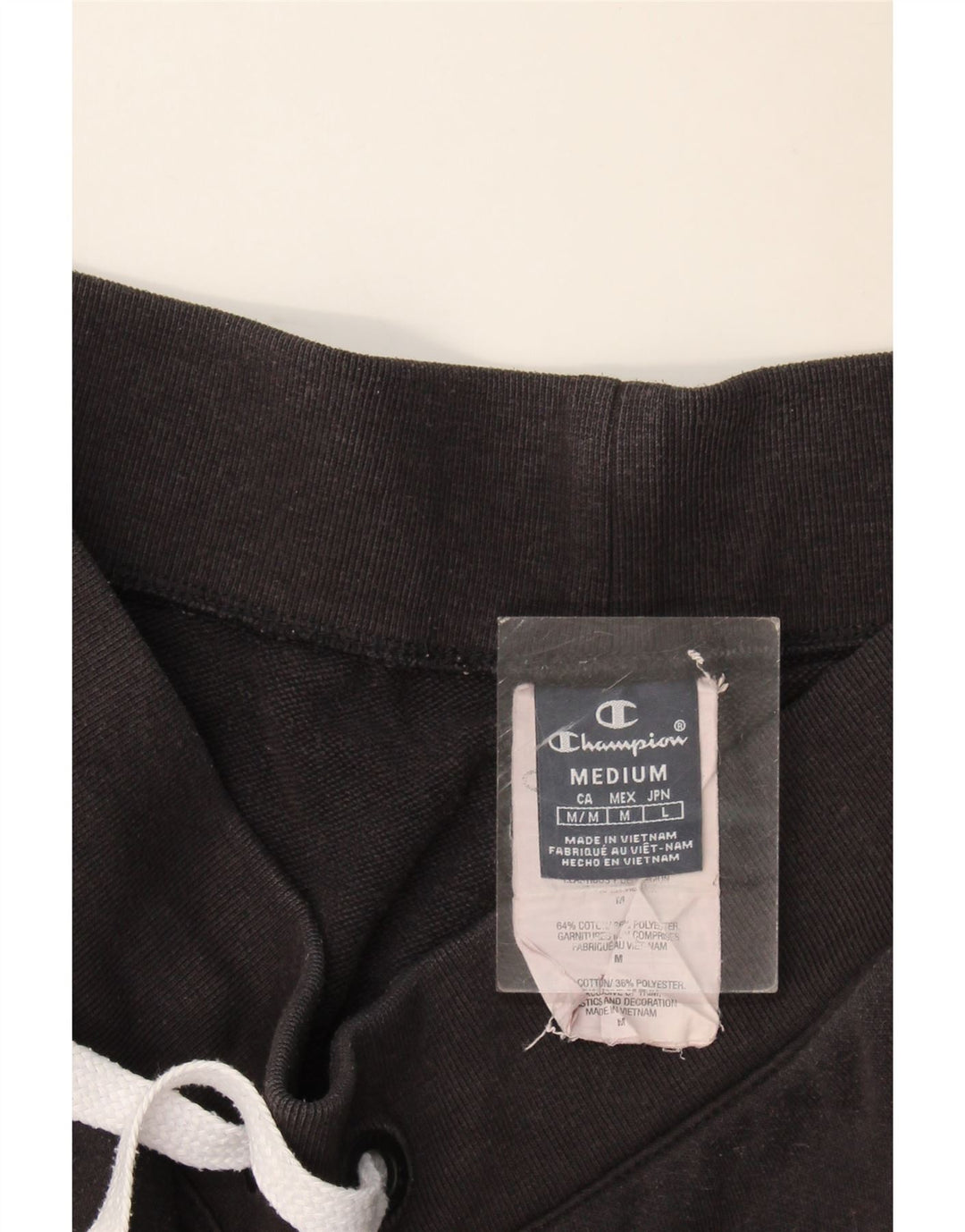 Pantaloncini sportivi grafici da uomo Champion cotone medio blu navy
