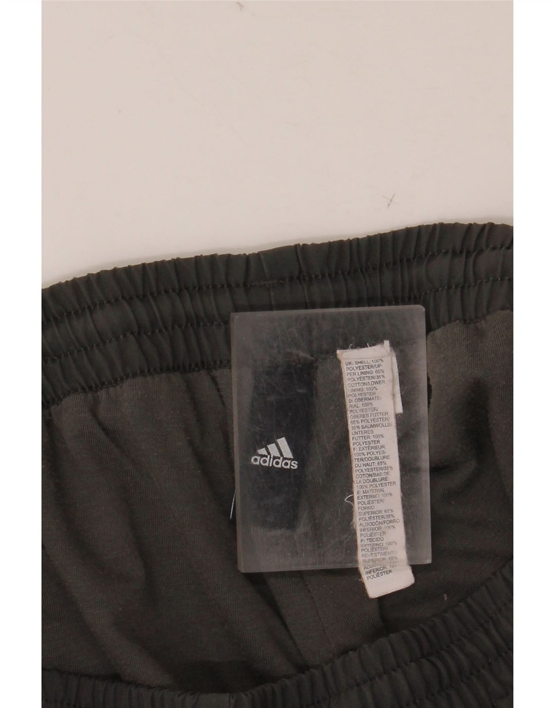 Pantaloni da tuta da uomo ADIDAS Joggers grandi poliestere grigio
