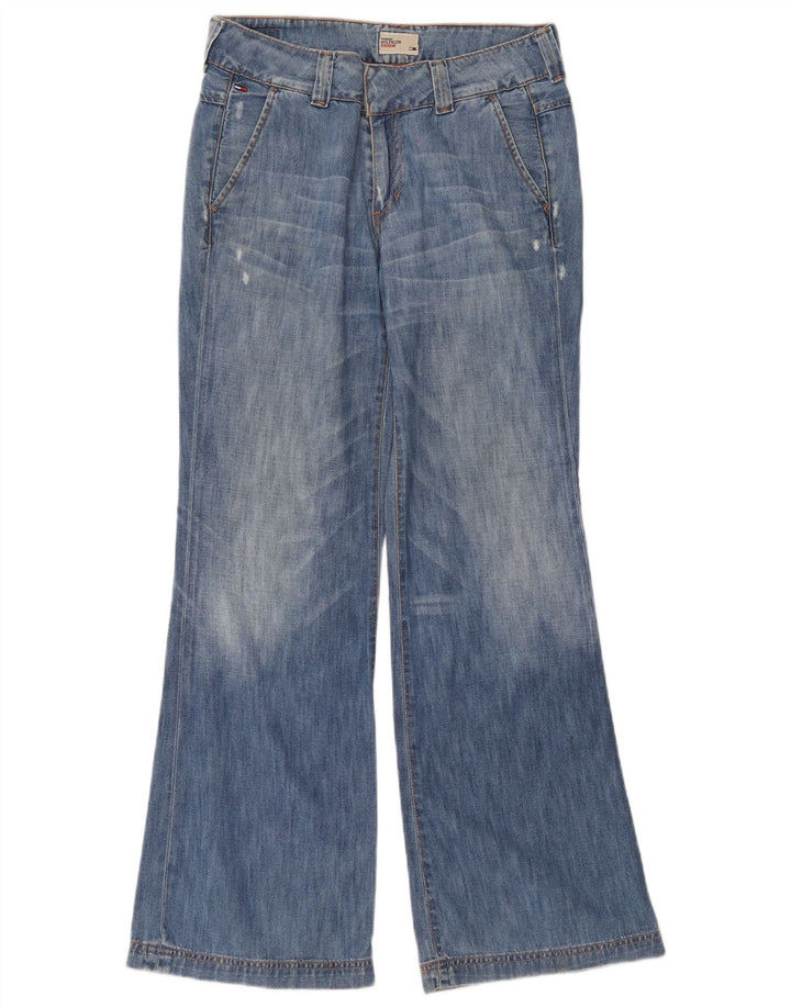 Jeans a gamba larga da donna Tommy Hilfiger W32 L30 Blu