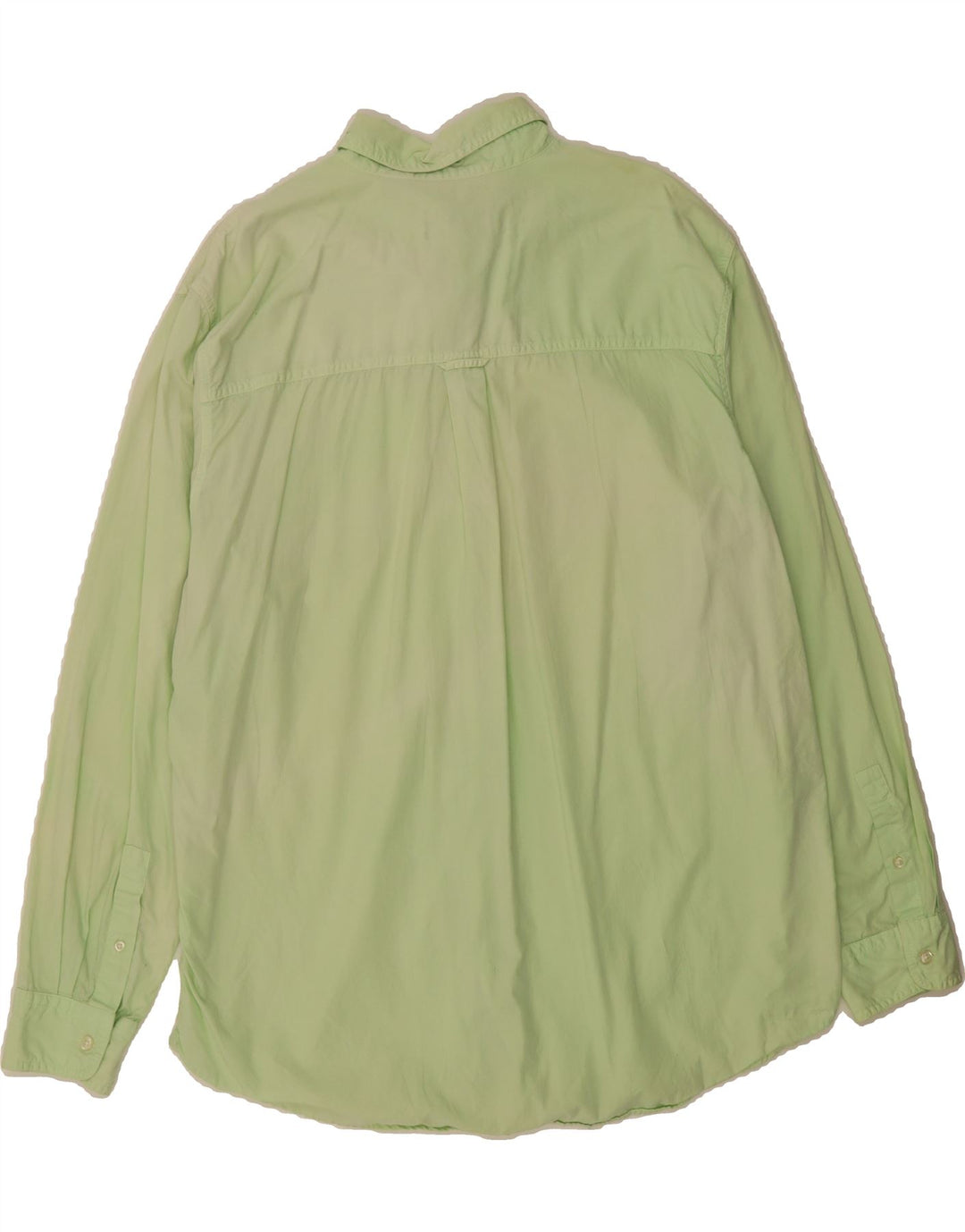 CHAPS Mens Shirt XL Green Cotton Vintage Chaps and Second-Hand Chaps from Messina Hembry 