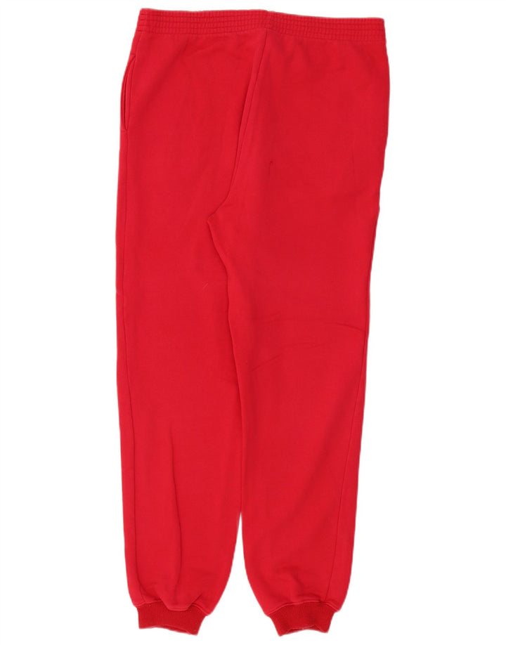 Pantaloni da tuta vintage da uomo Joggers rosso medio