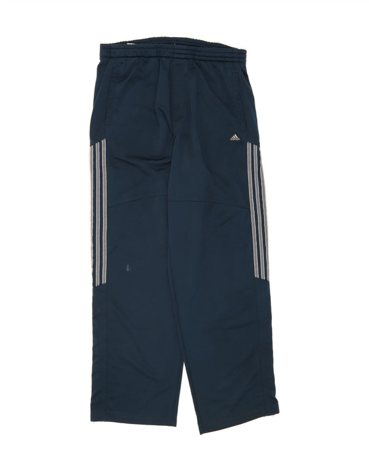ADIDAS Mens Tracksuit Trousers Large  Navy Blue Polyester Vintage Adidas and Second-Hand Adidas from Messina Hembry 