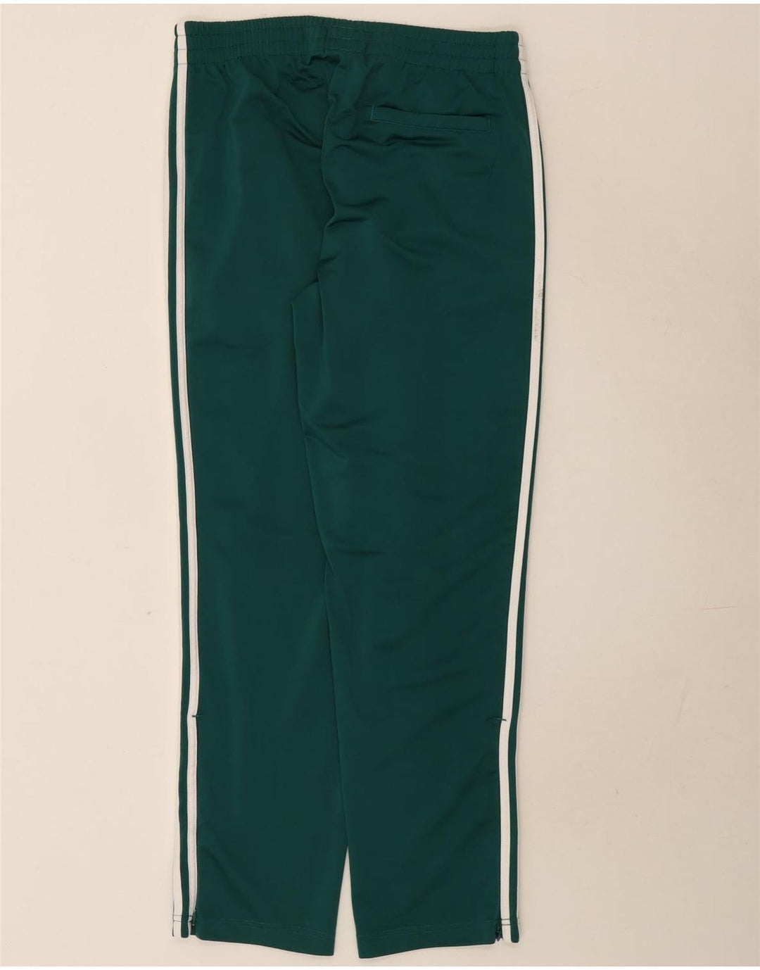 Pantaloni da tuta da uomo Adidas in poliestere verde medio