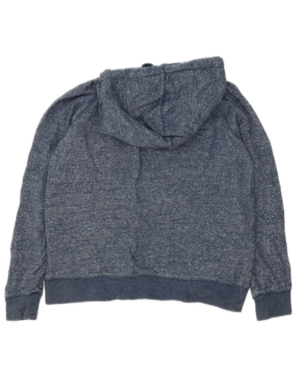 Maglione con cappuccio oversize con grafica per ragazze Animal 11-12 anni Blu navy screziato