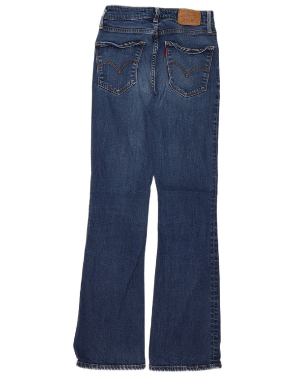 Jeans bootcut da donna a vita alta LEVI'S W24 L30 Lyocell blu