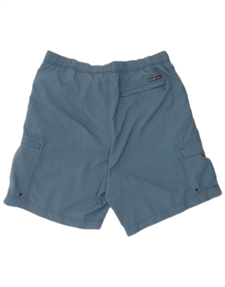 Pantaloncini cargo Columbia da uomo medi W36 in nylon blu