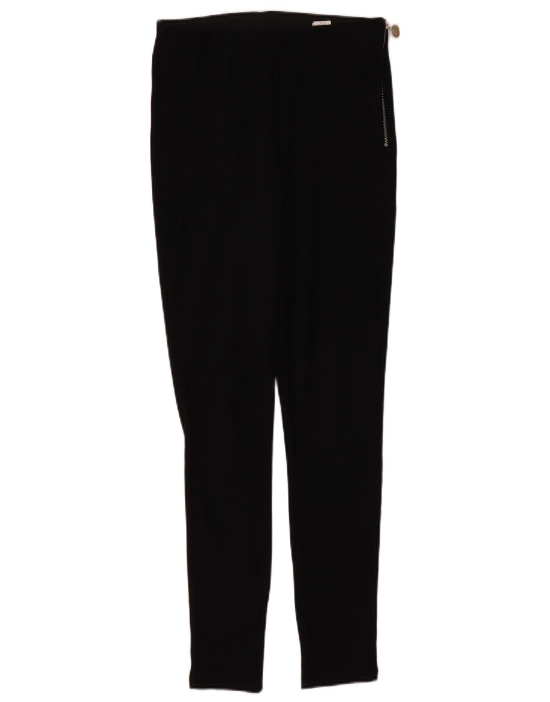 Pantaloni casual skinny da donna Zara medi W28 L28 poliestere nero