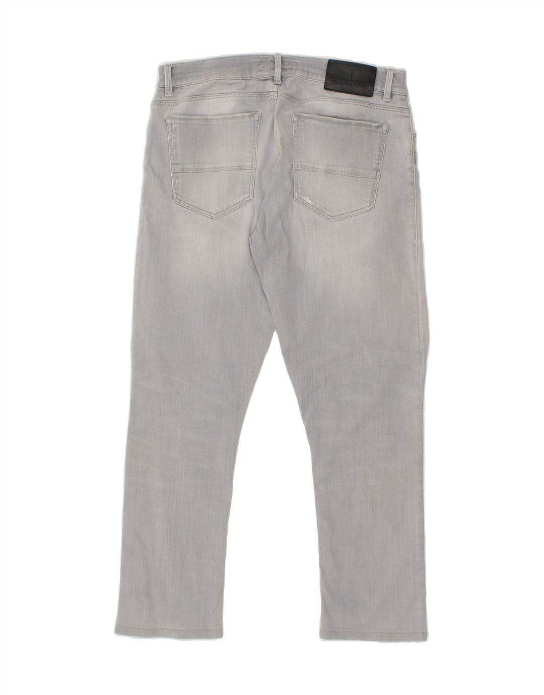TRUSSARDI Mens Straight Jeans W35 L28  Grey Vintage Trussardi and Second-Hand Trussardi from Messina Hembry 