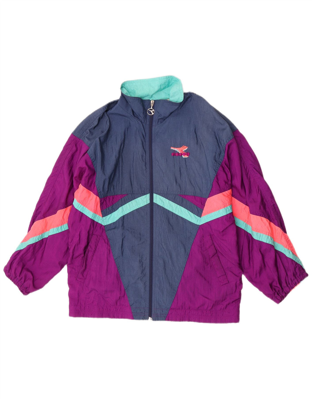 Giacca da tuta da donna Diadora Medium multicolore Colourblock retrò